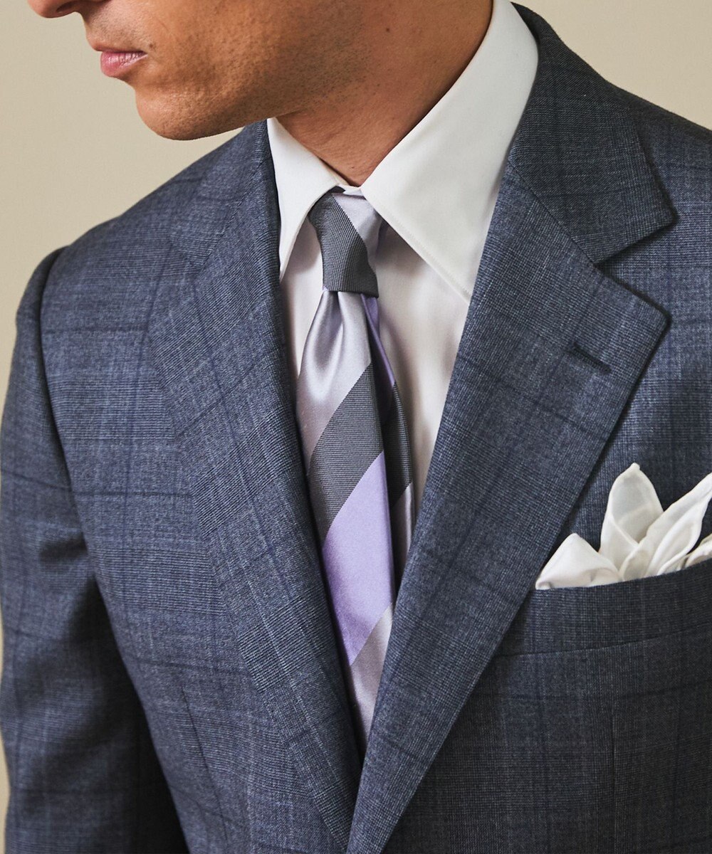 GOTAIRIKU 【ZEGNA/ゼニア】エレクタ スーツ(サックスブルーチェック) 