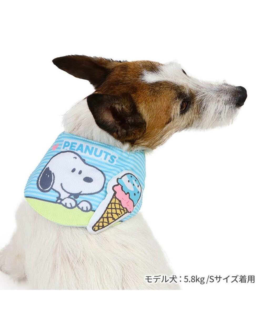 PET PARADISE スヌーピー クール バンダナ 《アイス柄》 小型犬 