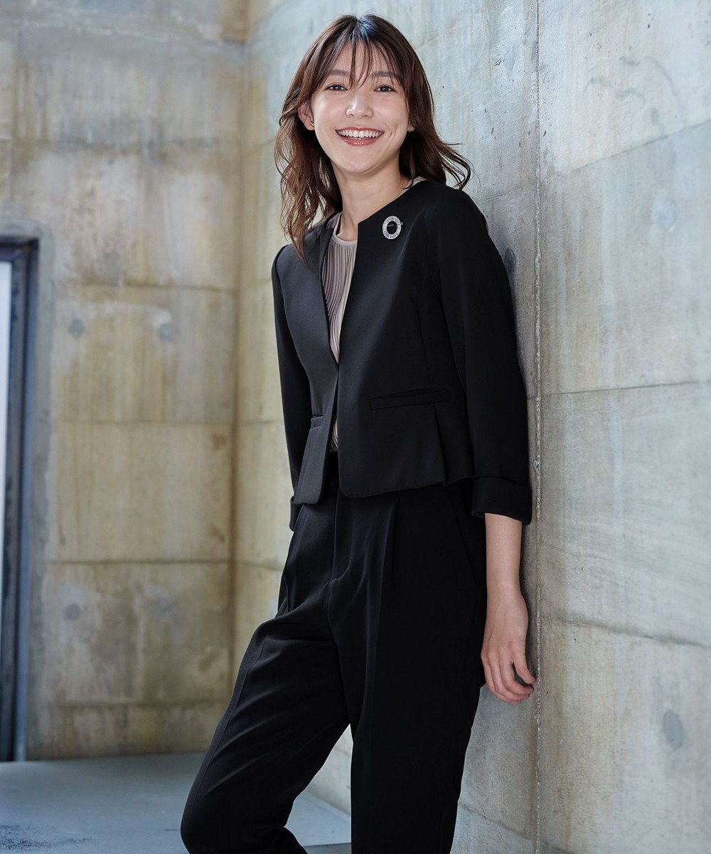 Tiaclasse ガラスサークルブローチ 