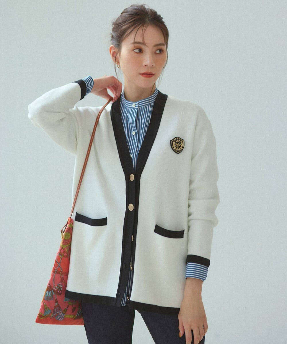 23区 【洗える】CANCLINI バンドカラー シャツ 