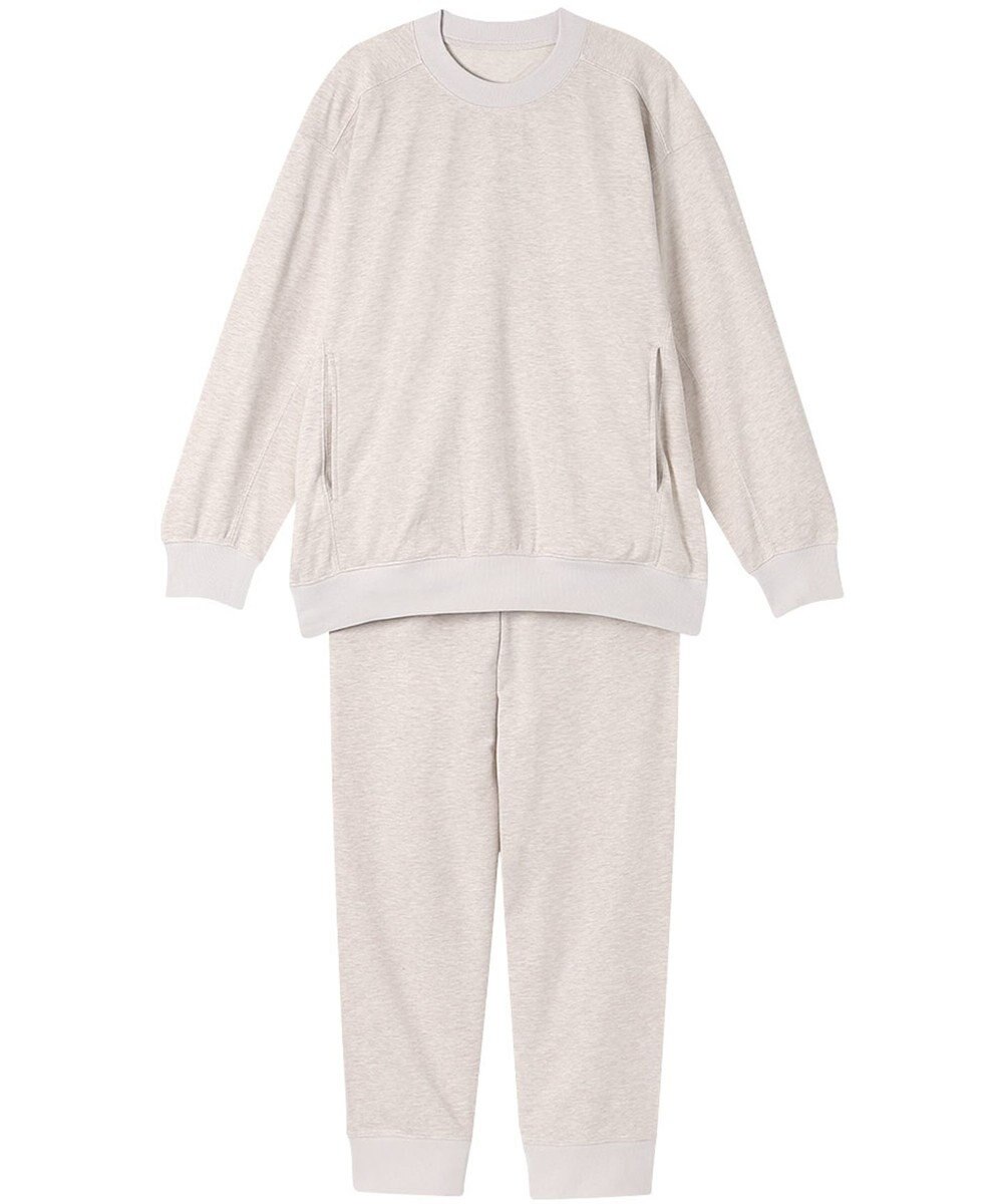 ワコール／睡眠科学 パジャマ 長袖 長ズボン 綿混(本体) ここちよく眠れる 寝返りしやすい レディース YDX598 睡眠科学／ワコール 