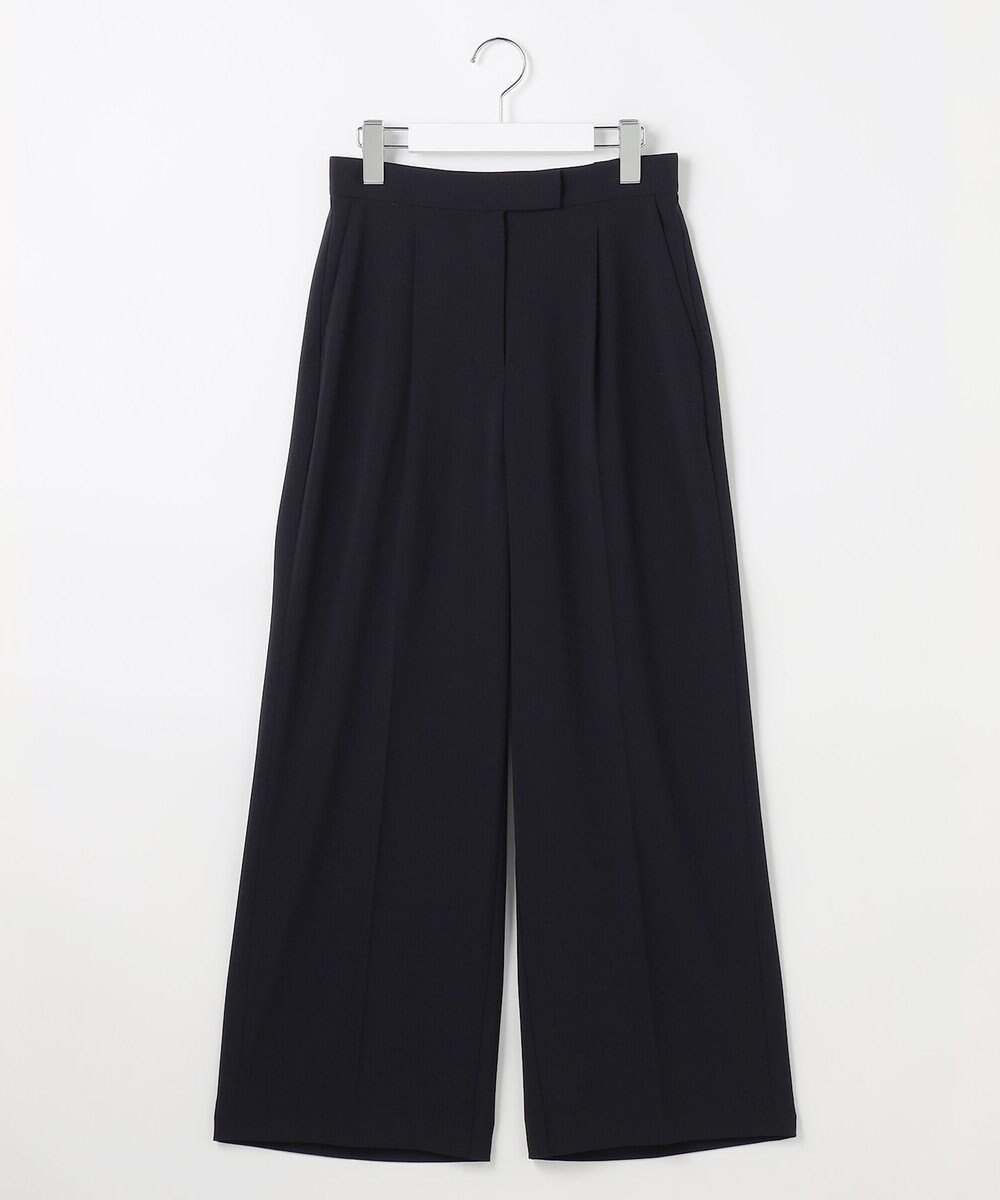 ANY SIS S 【セットアップ対応】セレモニーダブルクロス ワイドパンツ 