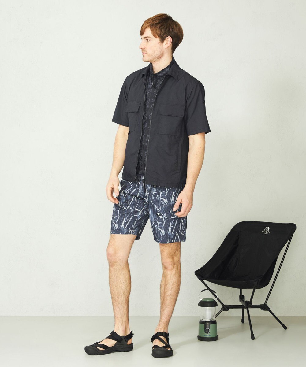 JOSEPH ABBOUD MOUNTAIN 【UNISEX】ポケッタブル ネイティブモチーベスト 