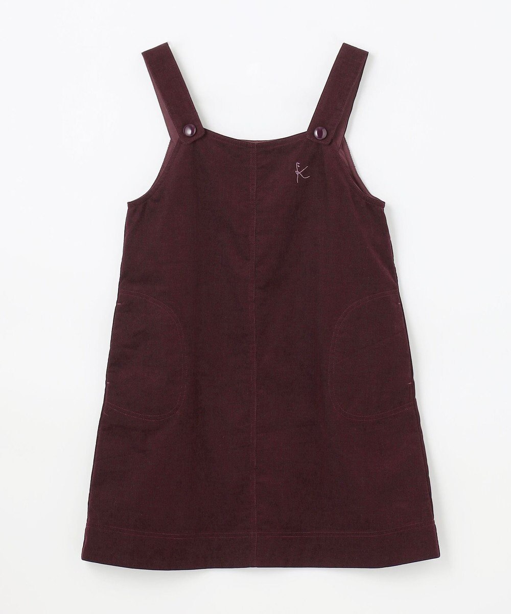 組曲 KIDS 【150-160㎝】コーデュロイ ワンピース 