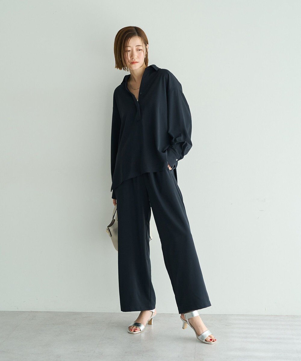 YECCA VECCA 【2点SET】スキッパーデザインセットアップ 