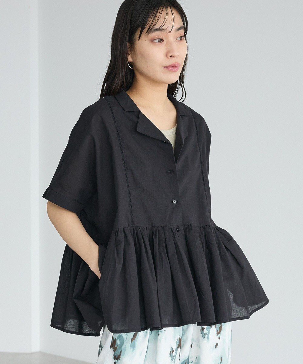 CRAFT STANDARD BOUTIQUE インド製 ペプラムブラウス 