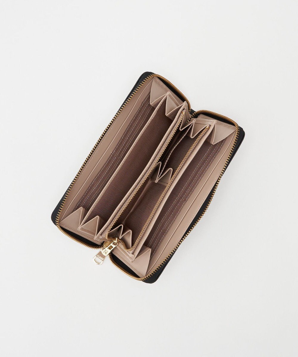 russet モノグラムプレートラウンドジップウォレット(SO-372) 