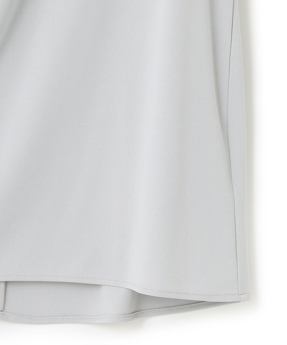 ICB 【洗える】 ジョーゼットスムース ドレープカットソー 