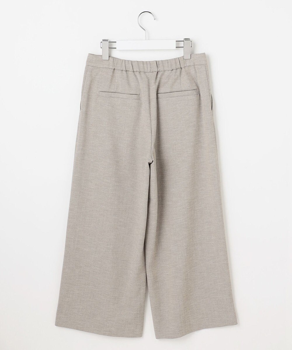 J.PRESS LADIES Shineシャンブレーツイル クロップド パンツ 