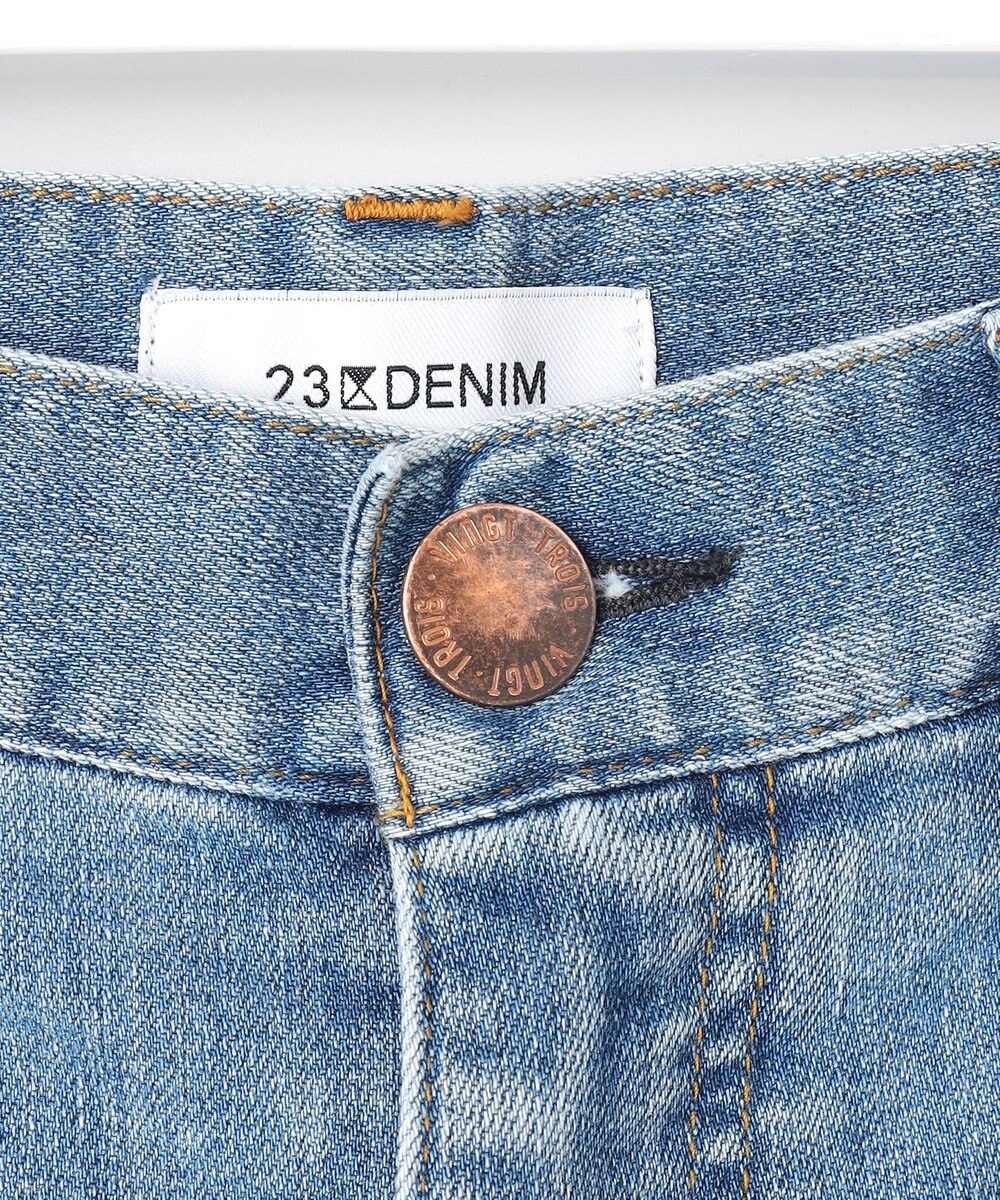 23区 L 【Oggi6月号掲載/接触冷感】23区DENIM サマー タック ワイド パンツ 