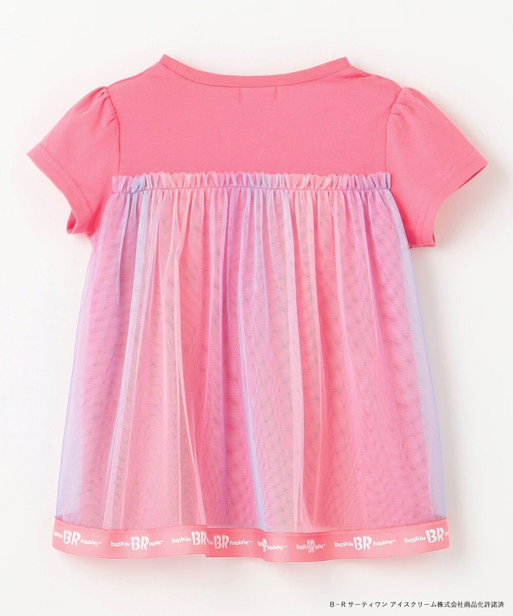 ANY KIDS 【any FAM×サーティワン アイスクリーム】うしろひらひらTシャツ 