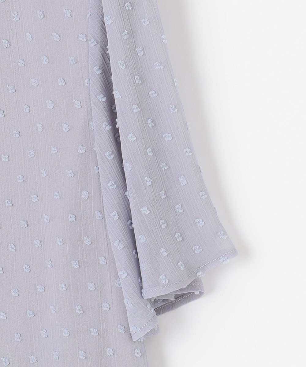 ANY SIS L 【美人百花6月号掲載】カットドビー ブラウス 