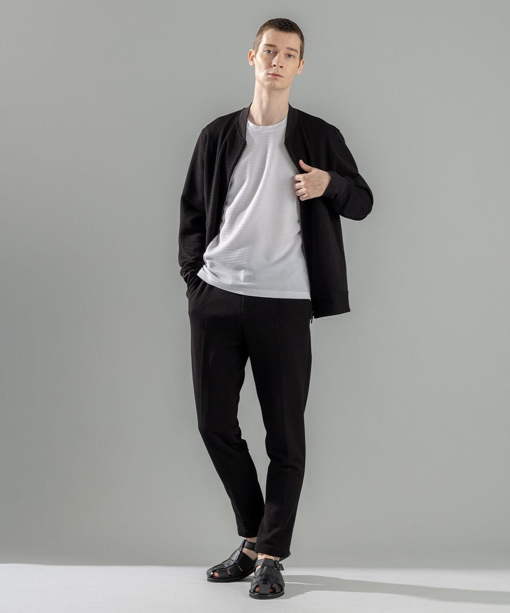 JOSEPH HOMME 新色追加【オリジナル素材/シワになりにくい】ライトタックジャージー ジップアップブルゾン 