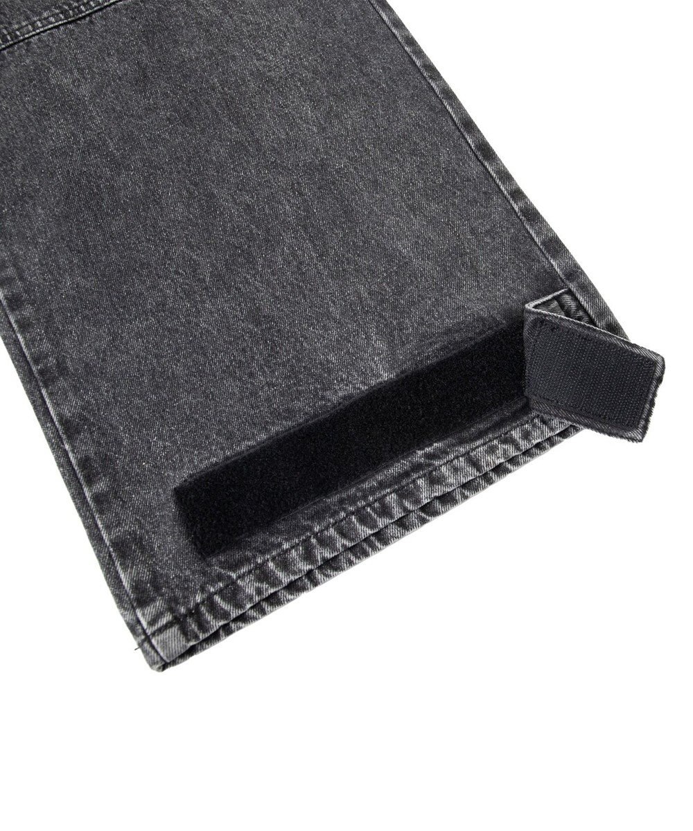 WEGO デニムベイカーステッチパンツ 