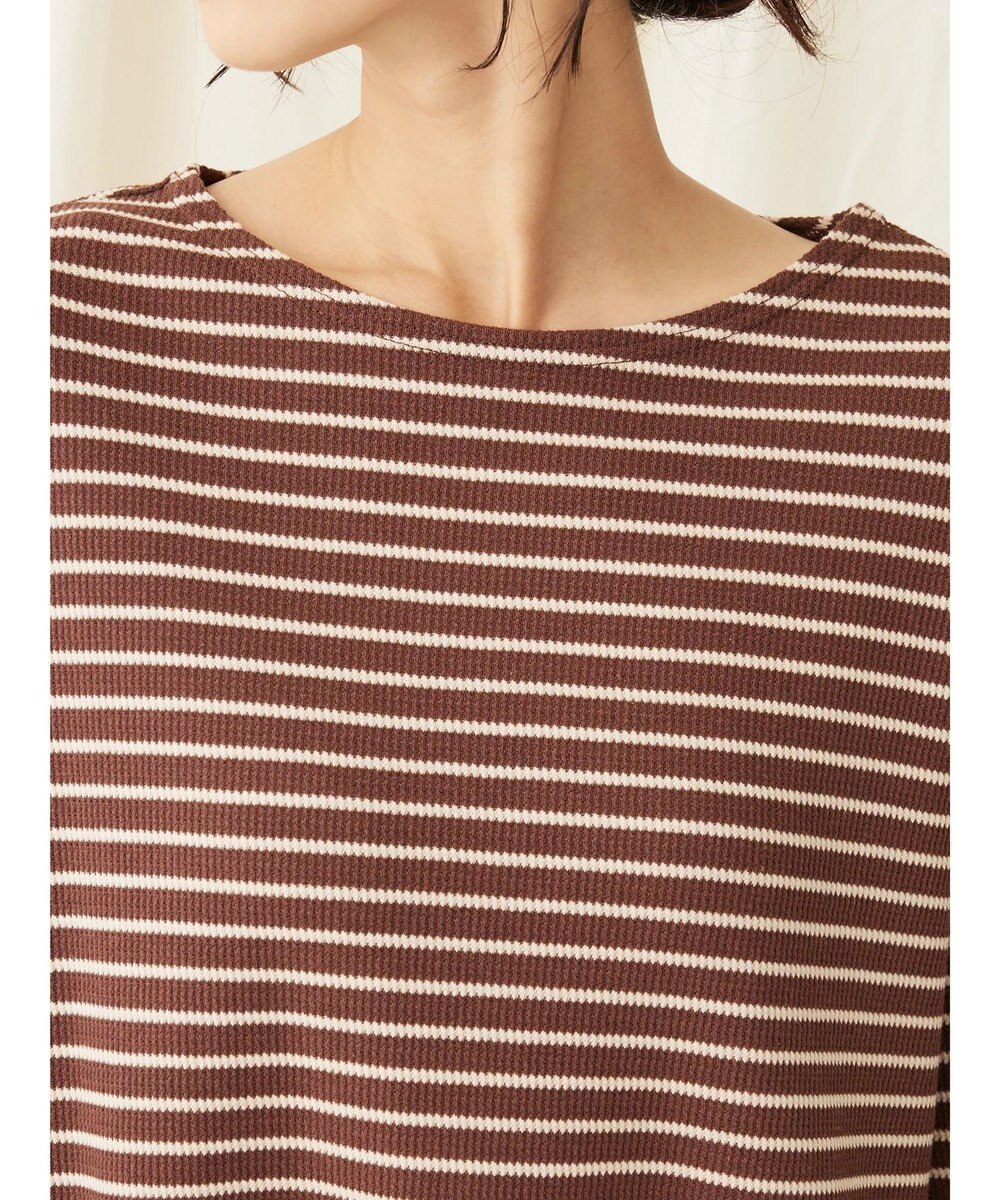 CRAFT STANDARD BOUTIQUE ボーダーワッフルプルオーバー 