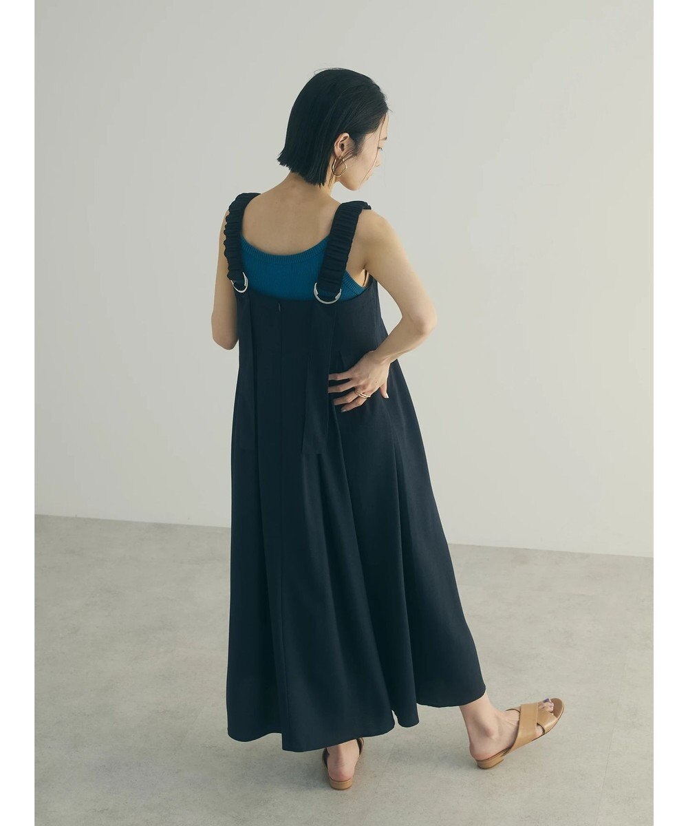 Green Parks armonia.ギャザーストラップワンピース 