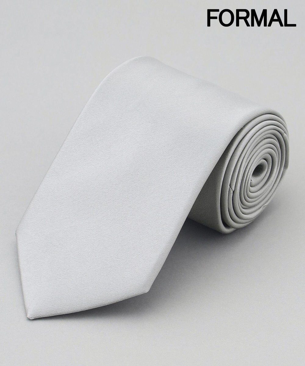 GOTAIRIKU 【WEAR BLACK】フォーマル用_サテン無地 ネクタイ 