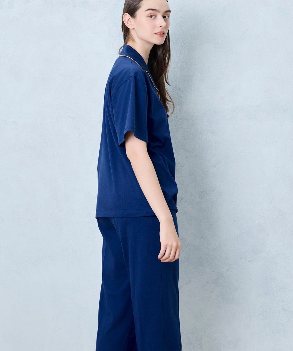 une nana cool 【綿100％】40ハイゲージ天竺半袖パジャマ MADE WITH LIBERTY FABRIC 