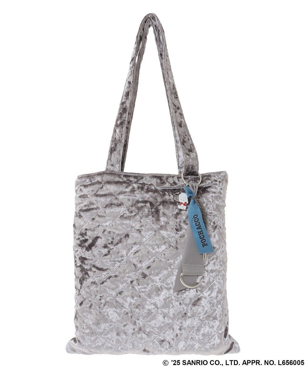 Green Parks チャーム付きベロアバック 