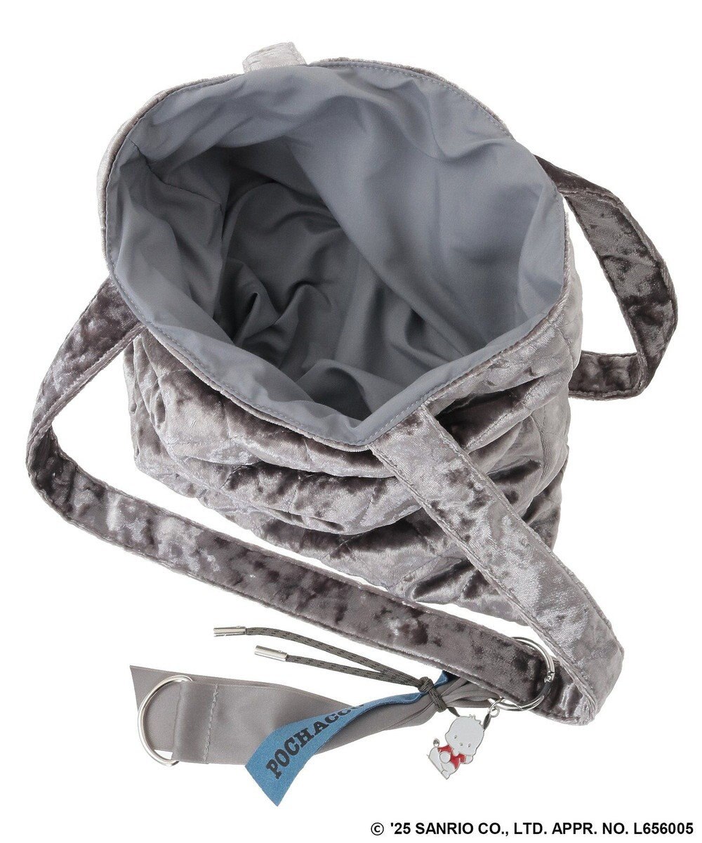 Green Parks チャーム付きベロアバック 