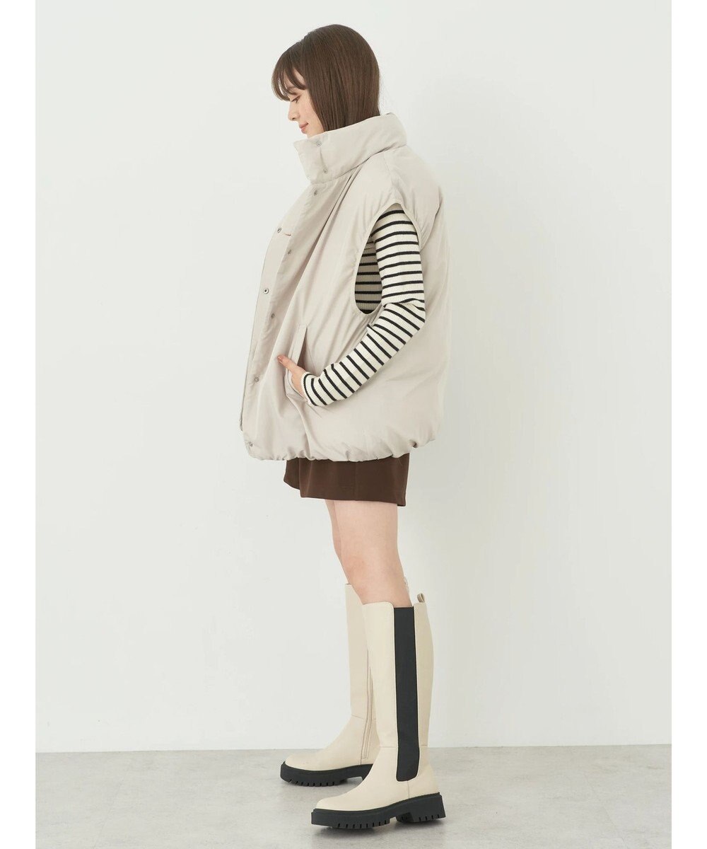 earth music&ecology パファーベスト 