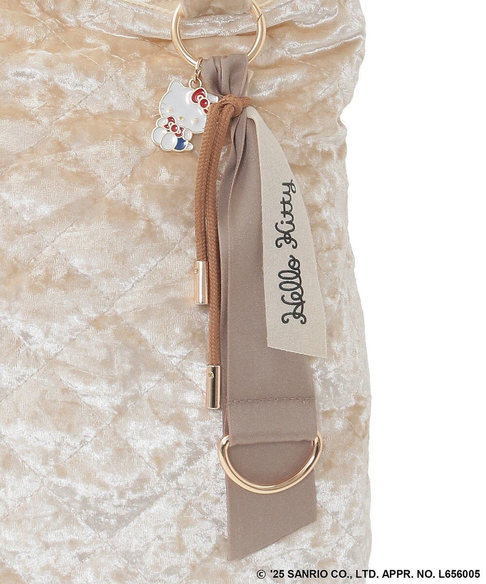 Green Parks チャーム付きベロアバック 