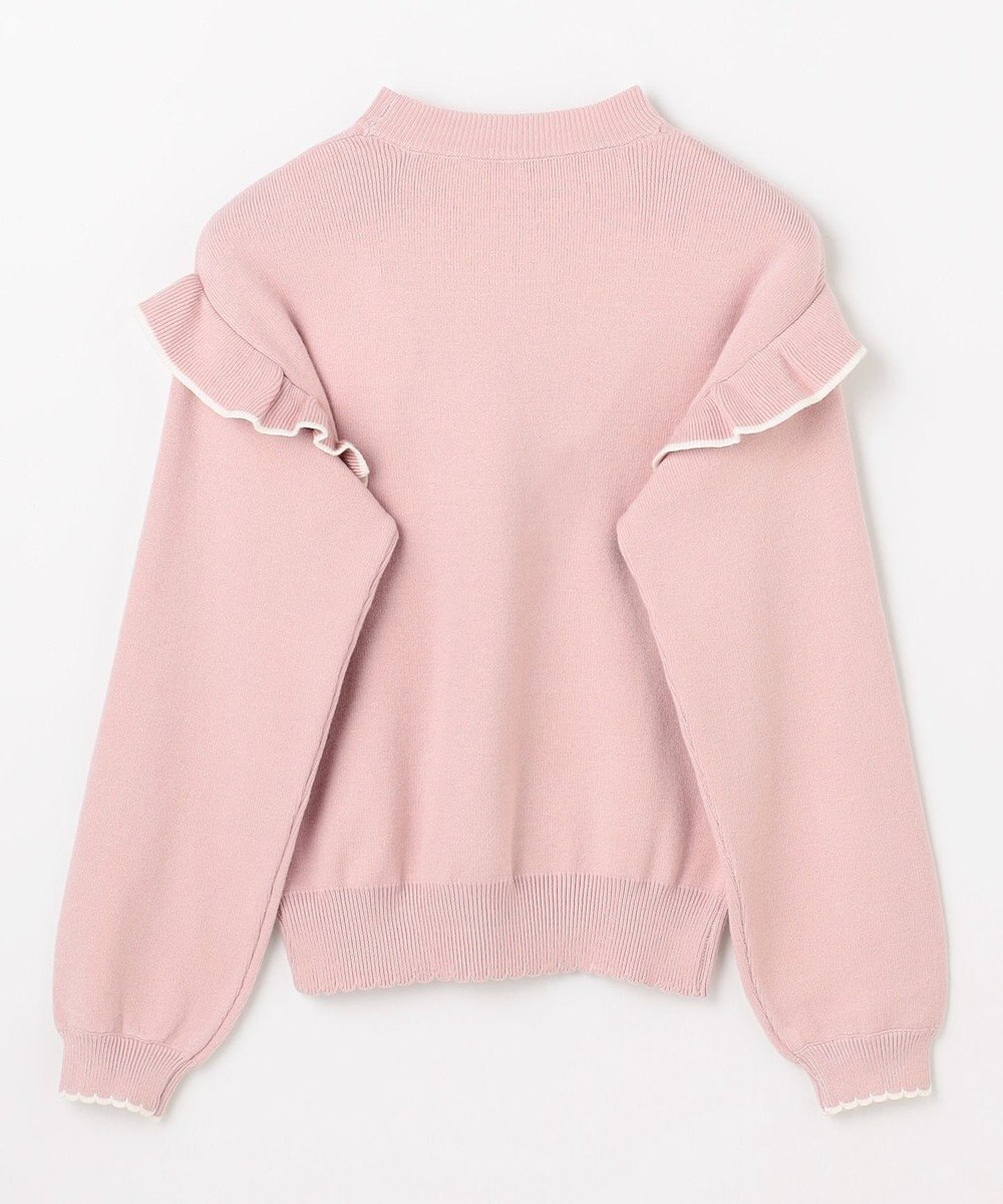 ANY KIDS 肩フリル しあわせタッチニット 