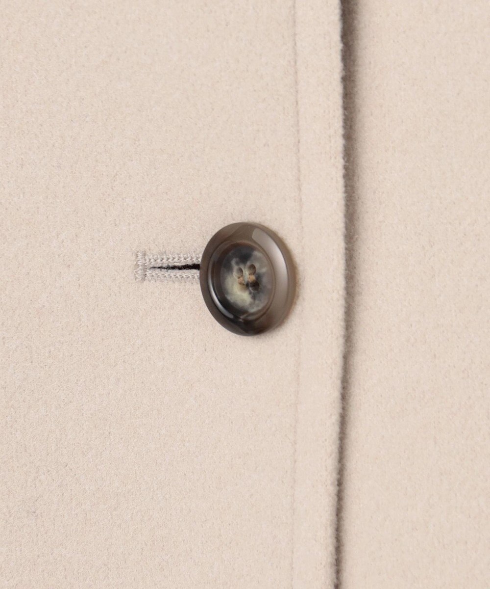 ANY SIS S ウールライクスタンドカラー ミドルコート 