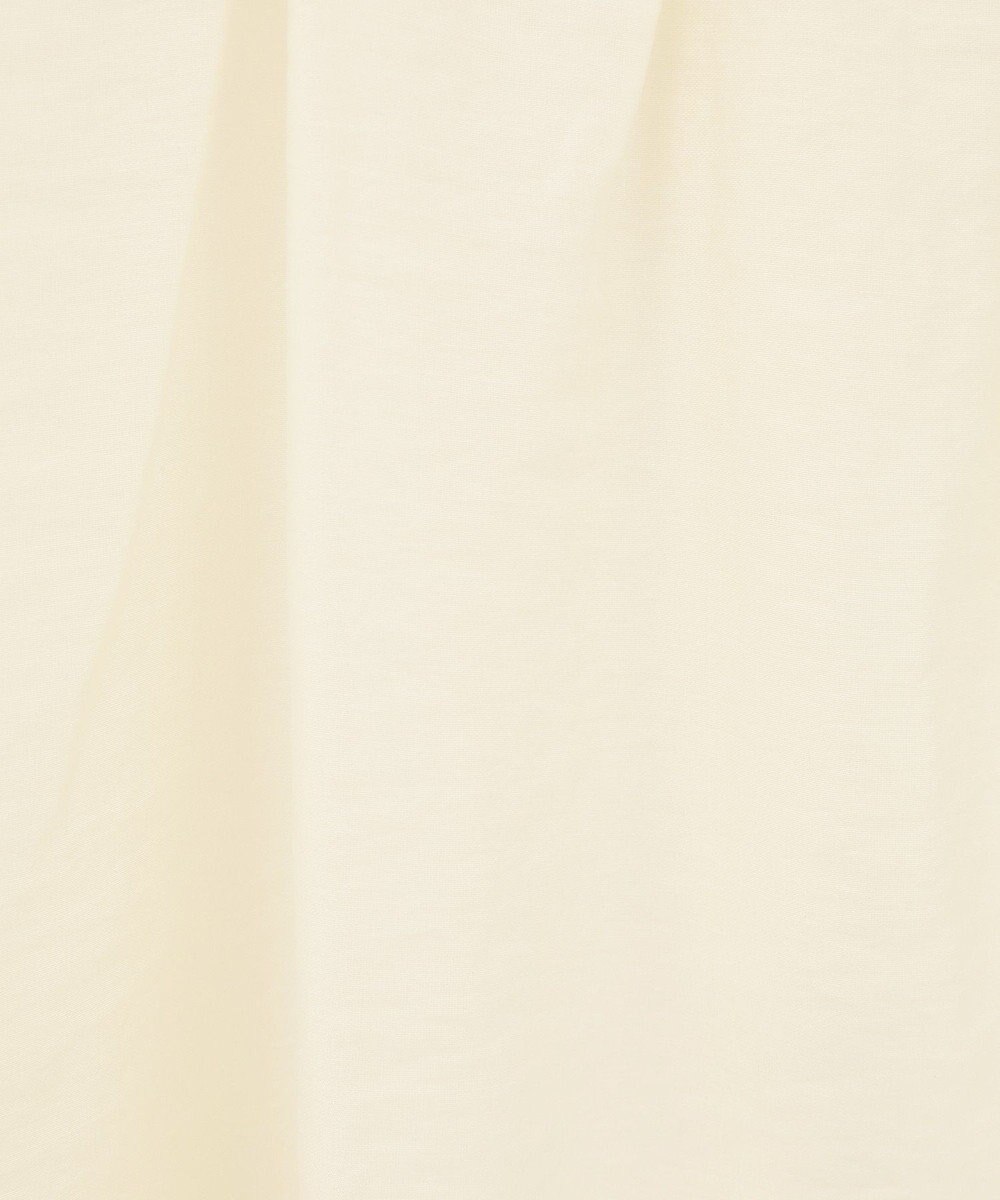 Green Parks フリルカラーリボンブラウス 