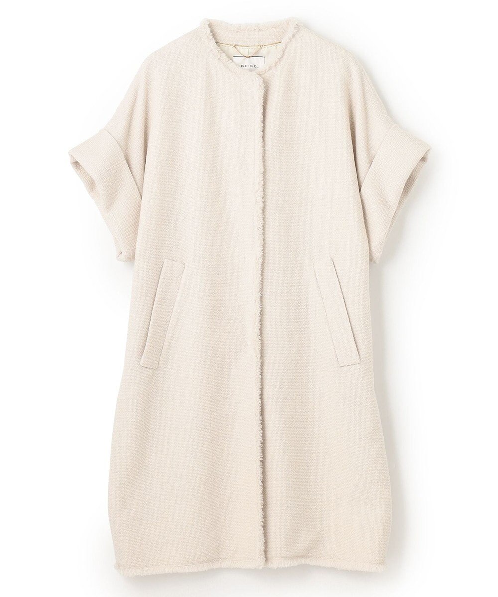 BEIGE， 【S-size】CAMBON / ハーフスリーブアウター 