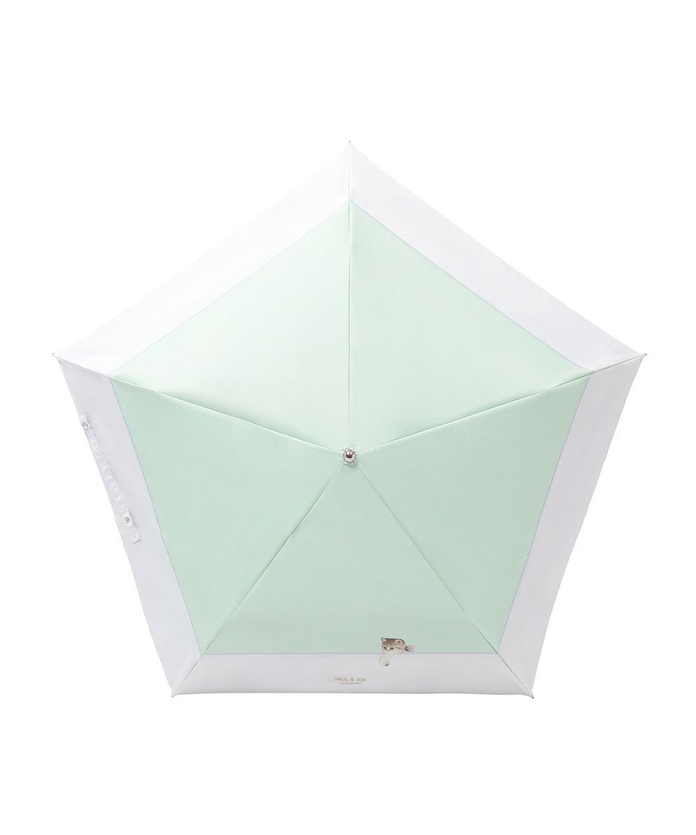 MOONBAT 【一級遮光/軽量】PAUL & JOE 晴雨兼用 折りたたみ日傘 スウィンギングヌネット 