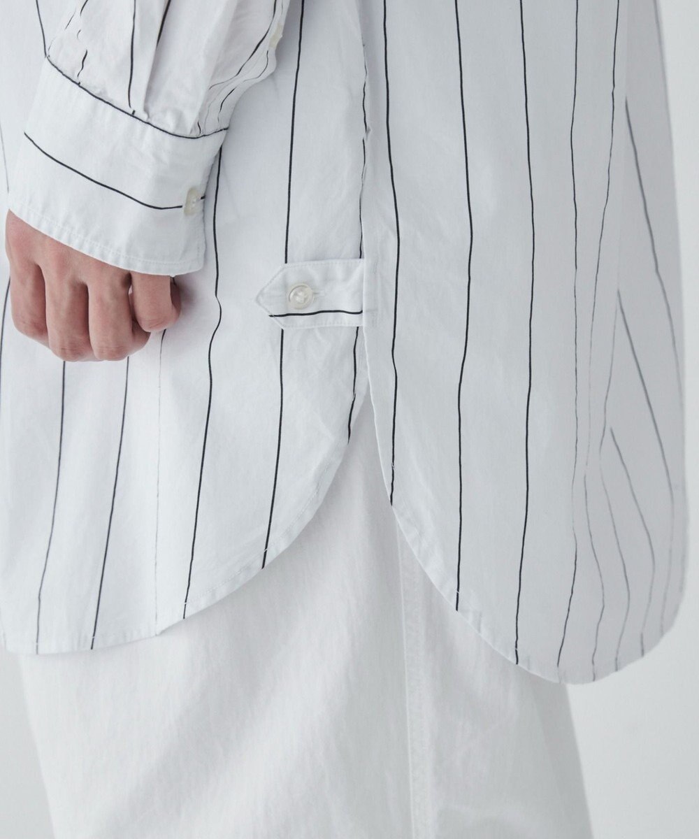 WEGO ストライプロングシャツ 