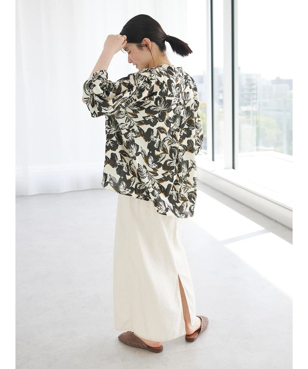 CRAFT STANDARD BOUTIQUE インド綿アソート柄シャツチュニック 