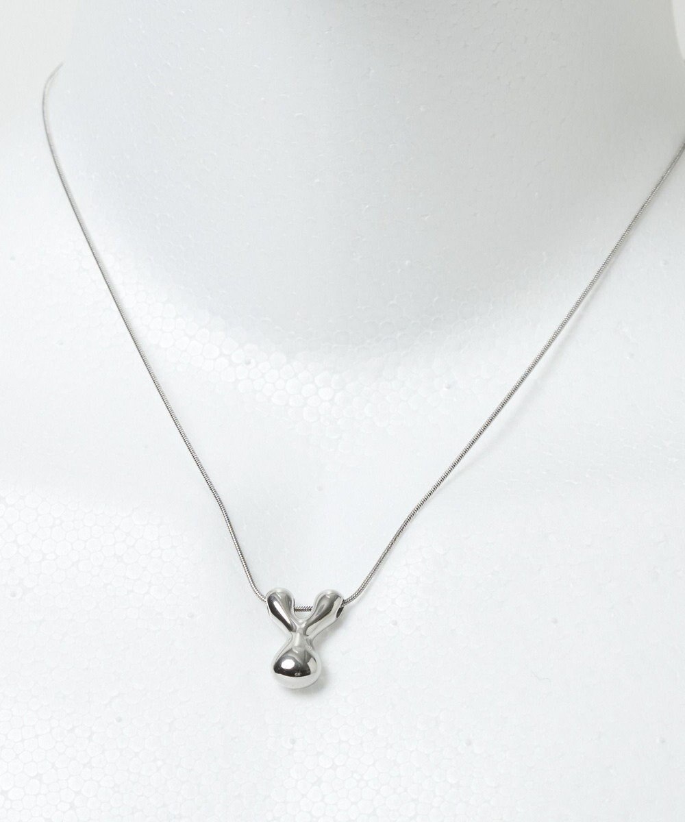 WEGO Lぷっくりイニシャルネックレス 