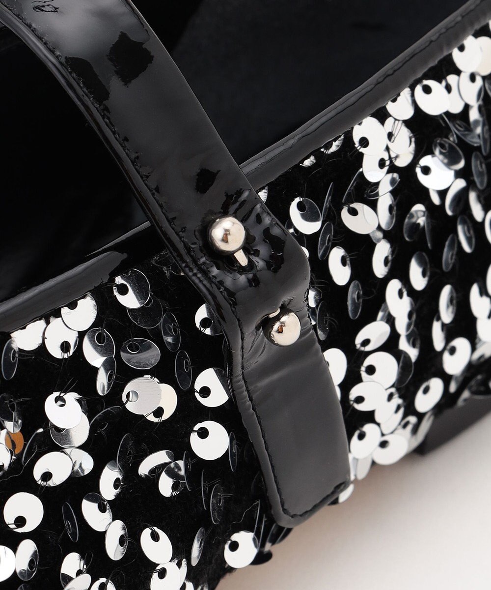 BEIGE， 【一部店舗限定】HENRI EN VARGO / MATHILDE スパンコールメリージェーン 