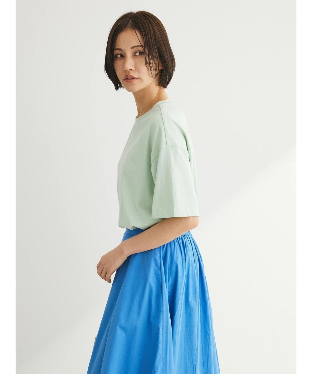 Green Parks フェミニンロゴボックスＴシャツ 