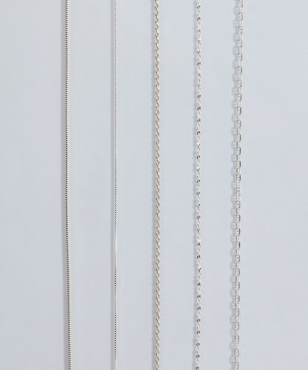 Phoebe 【SV925】シルキーシャインベネチアンチェーンネックレス 