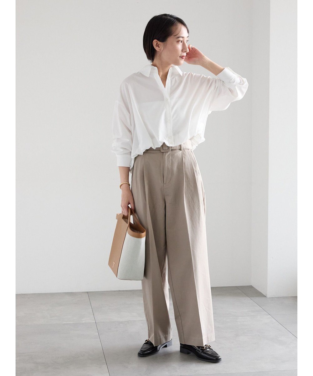 Te chichi ハイウエストワイドチノパンツ《2026 spring catalog item》 