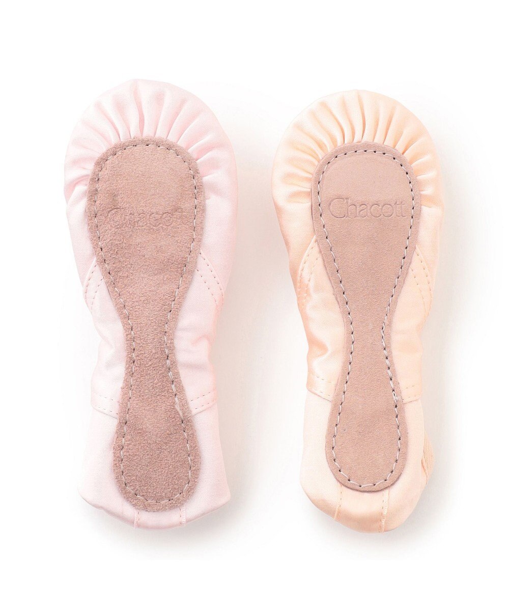 Chacott サテンバレエシューズ（ゴム付）【16.0~19.5cm】 