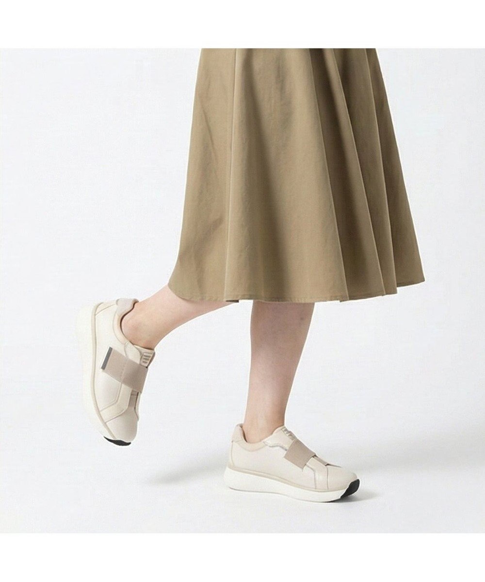 MODE ET JACOMO <MODE ET JACOMO>きれいめ厚底ベルクロスニーカー 