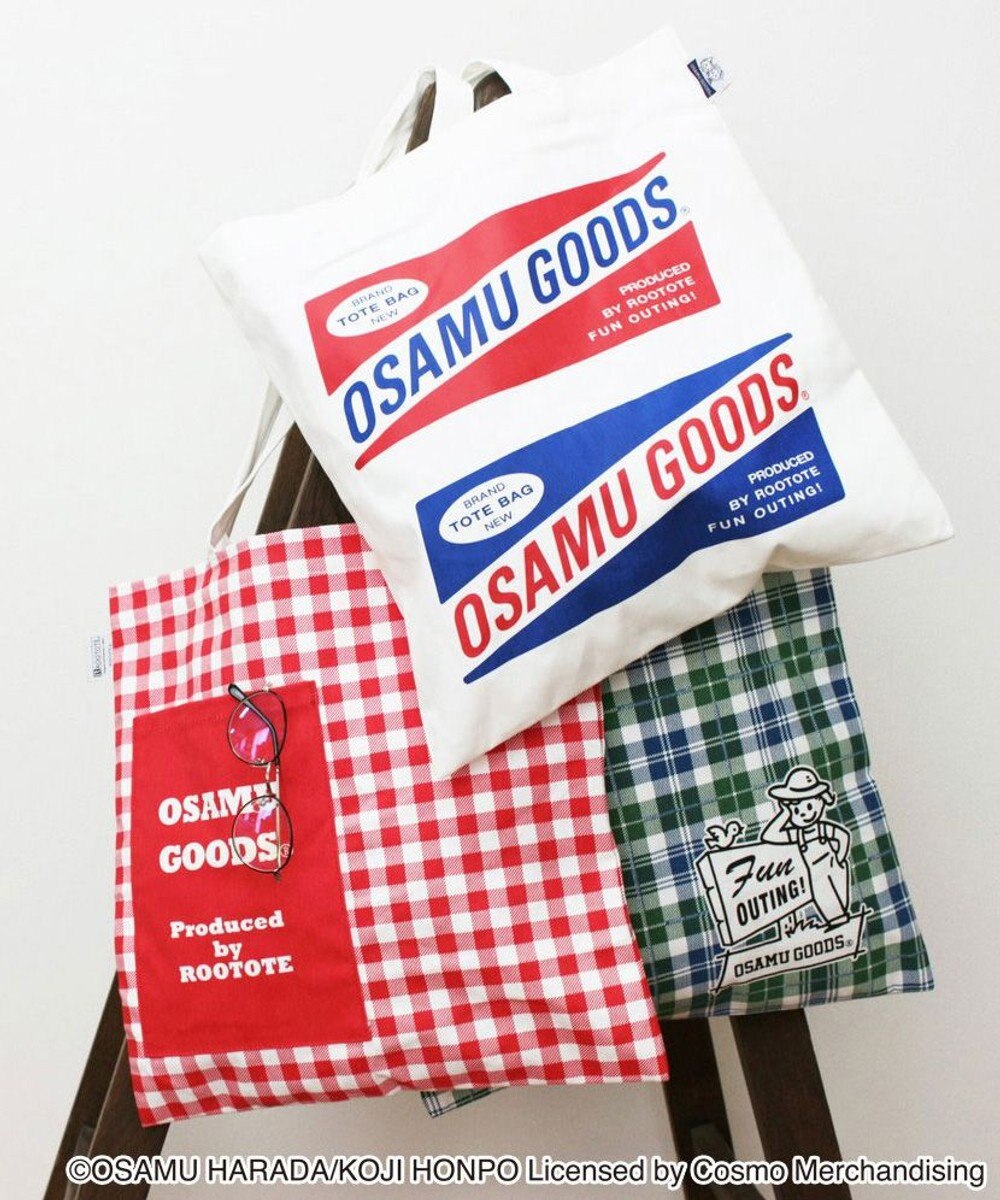 ROOTOTE 4722【オサムグッズ】OSAMU GOODS(R)×ROOTOTE トール・フラット 