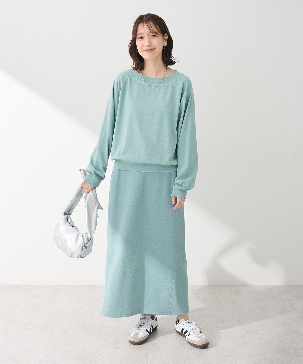 Green Parks ピグメントボートネックプルオーバー 