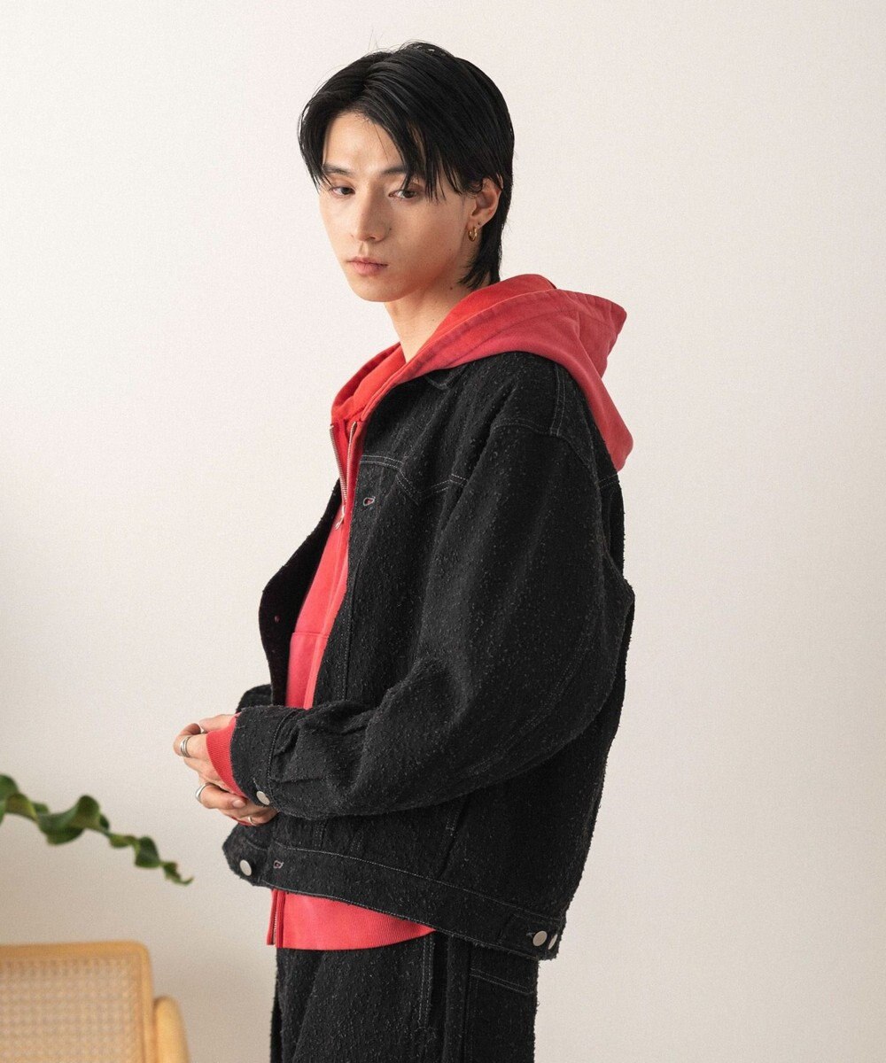 WEGO ネップデニムジャケット 