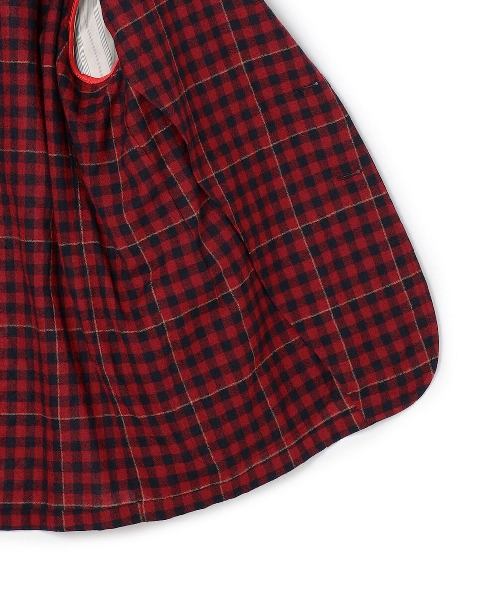 J.PRESS MEN 【J.PRESS ORIGINALS】Wool Nylon Refine Tartan Check 3B Sack Jacket / Japan Made 