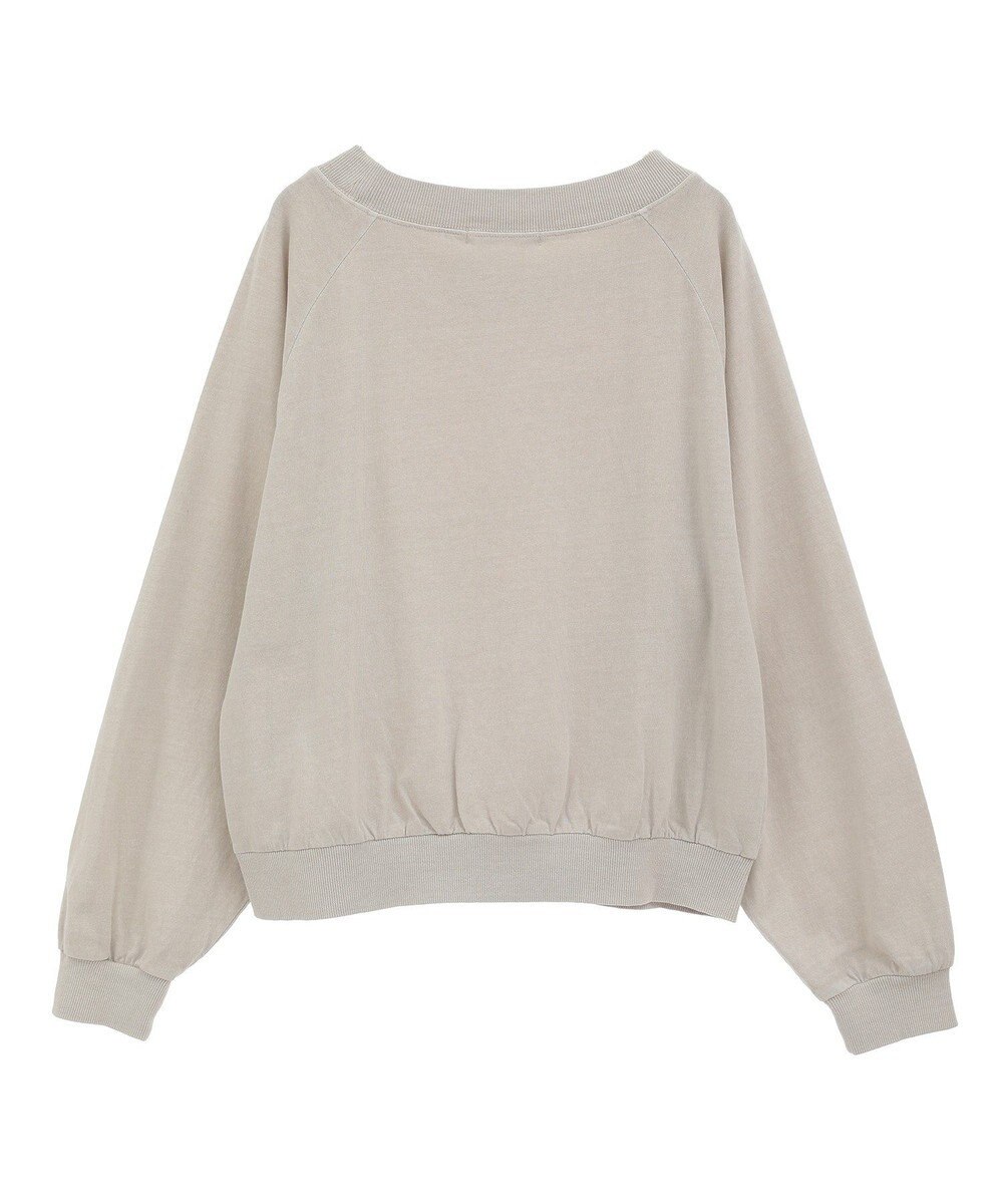 Green Parks ピグメントボートネックプルオーバー 
