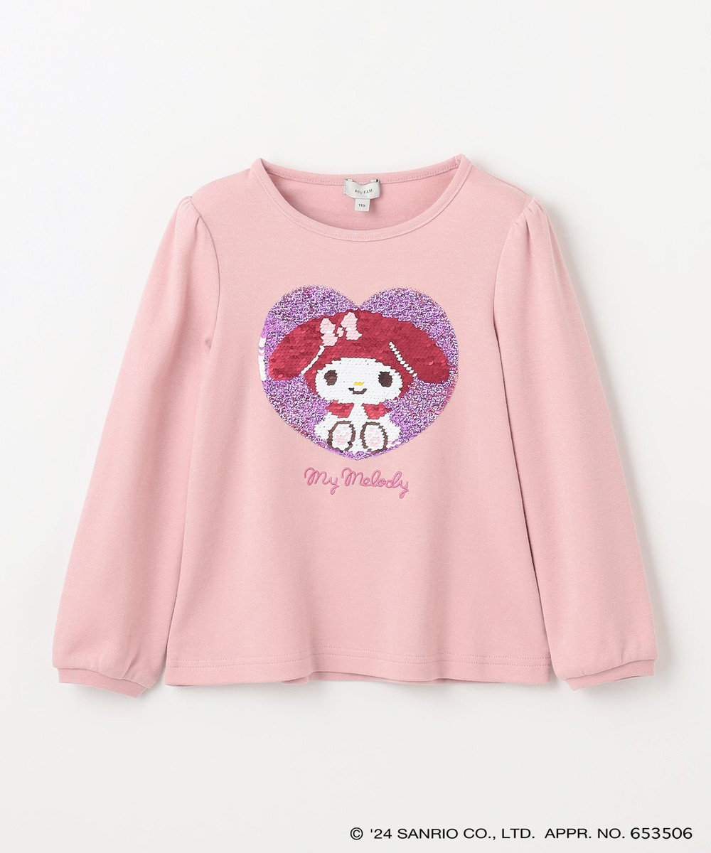 ANY KIDS 【any FAM×サンリオキャラクターズ】ミラクルスパンコール長袖Tシャツ 