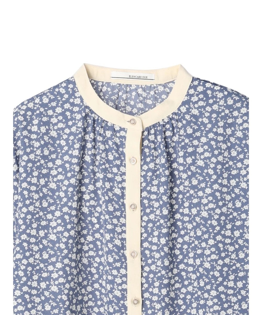 Green Parks ・ＥＬＥＮＣＡＲＥ　ＤＵＥコバナパイピングブラウス 