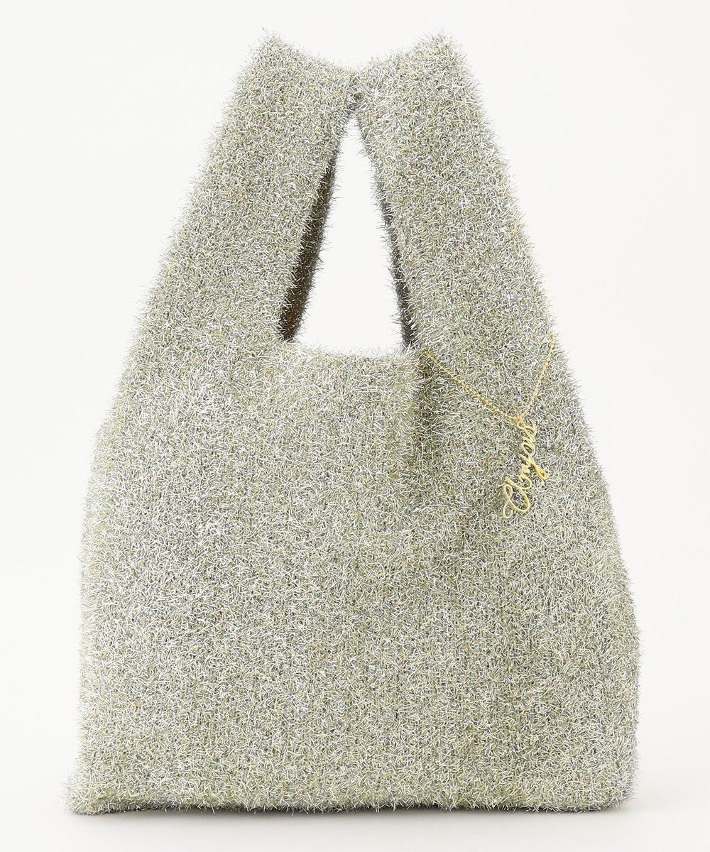 ANY SIS ラメニット バッグ 