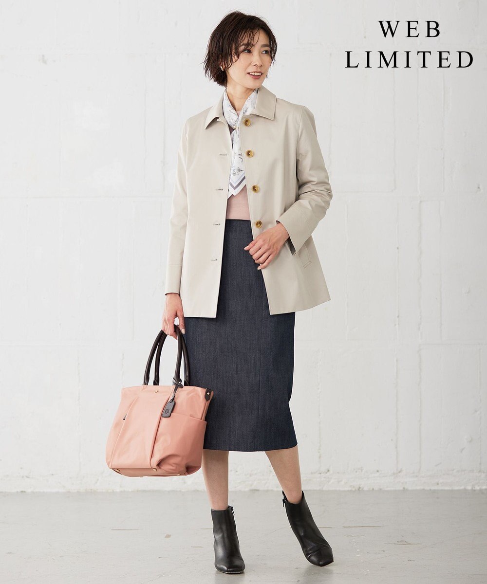 J.PRESS LADIES 【WEB限定カラーあり・A4サイズ収納可】 ナイロン トート バッグ 