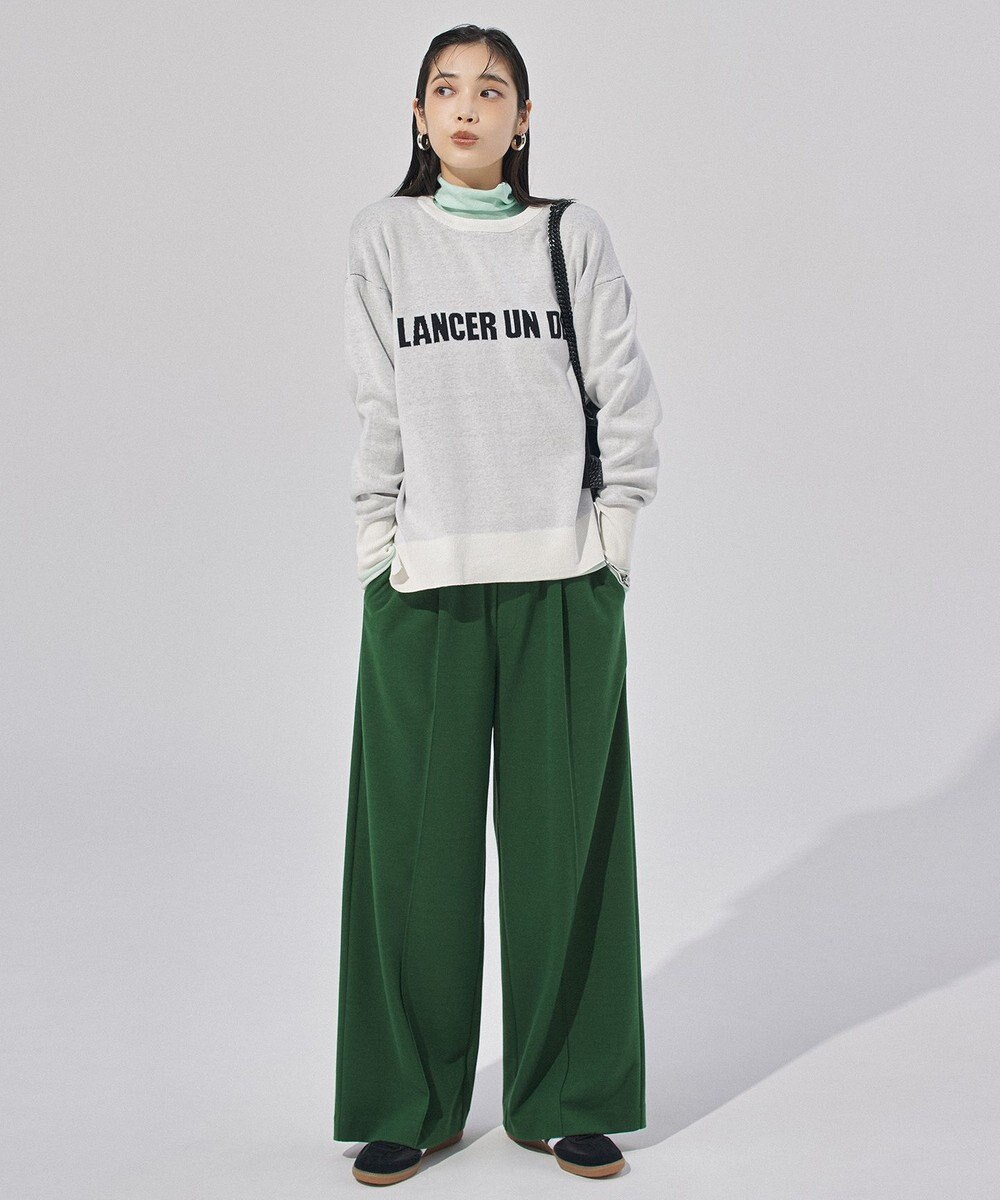 UNFILO 【暖かさ＆着心地の良さで大ヒット】コットンカシミヤ タートルネックカットソー 